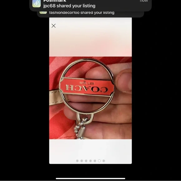 Coach Tan Leather Bag - Picture 7 of 15